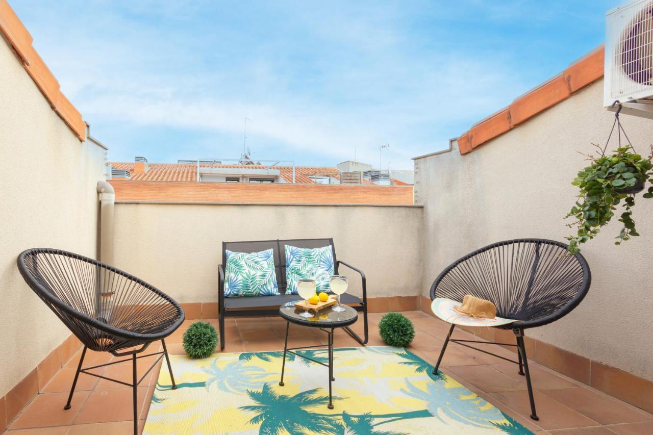Elegante Duplex En Terrassa, Barcelonaアパートメント エクステリア 写真